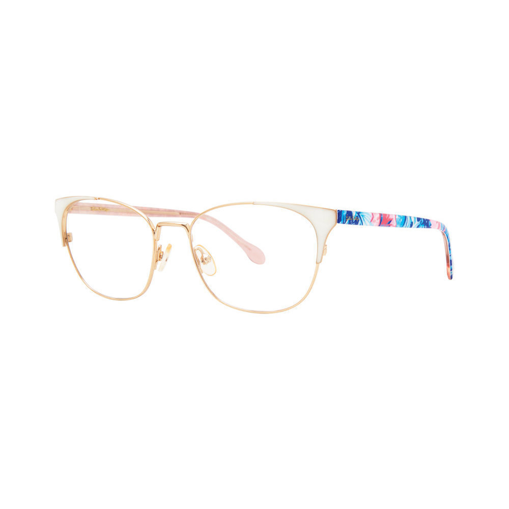 Lilly Pulitzer Posey Eyeglasses White 49mm